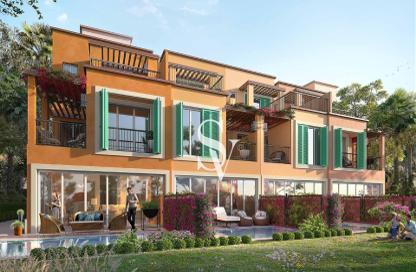 Townhouse - 4 - 5 for sale in Nice - Damac Lagoons - Dubai