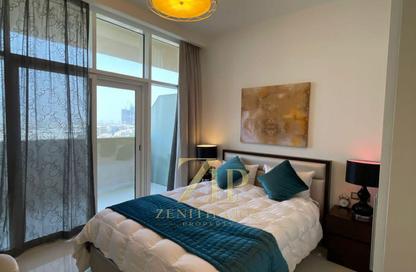 Apartment - 1 - 2 for rent in Ghalia Tower - District 18 - Jumeirah Village Circle - Dubai