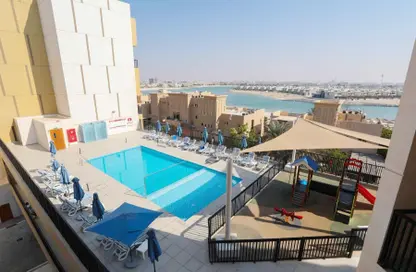 شقة - 1 حمام للايجار في مساكن الحمرا مارينا - قرية الحمرا - رأس الخيمة