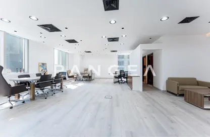 Office Space - Studio - 1 Bathroom for rent in The Prism - Business Bay - Dubai