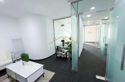 Office Space - Studio - 1 Bathroom for rent in The Prism - Business Bay - Dubai