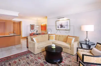 النزل و الشقق الفندقية - 2 غرف نوم - 3 حمامات للايجار في ريتز كارلتون - مركز دبي المالي العالمي - دبي