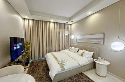 Apartment - Studio - 1 Bathroom for rent in Waves Tower - Business Bay - Dubai