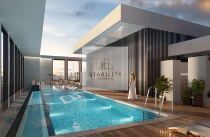 Apartment - 2 Bedrooms - 3 Bathrooms for sale in Twilight by Binghatti - Al Jaddaf - Dubai