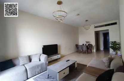 Apartment - 1 Bedroom - 2 Bathrooms for rent in Orient Tower 2 - Orient Towers - Al Bustan - Ajman