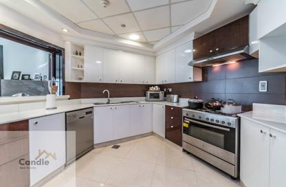 Apartment - 3 Bedrooms - 4 Bathrooms for rent in Al Khushkar - Shoreline Apartments - Palm Jumeirah - Dubai