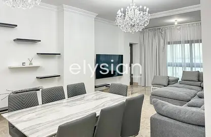 شقة - 2 غرف نوم - 3 حمامات للايجار في فيرمونت بالم ريزيدنس شمال - فيرمونت بالم ريزدنس - نخلة جميرا - دبي