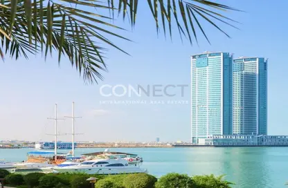 شقة - 2 غرف نوم - 3 حمامات للايجار في برج جلفار السكني - ابراج جلفار - النخيل - رأس الخيمة