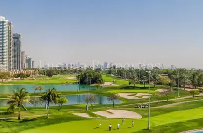 شقة - غرفة نوم - 1 حمام للبيع في برج Golf Greens 2 B - جولف جرينز 2 - جولف جرينز - داماك هيلز - دبي