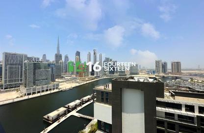 Apartment - 1 - 2 for rent in Binghatti Canal - Business Bay - Dubai