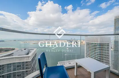 شقة - 2 غرف نوم - 2 حمامات للايجار في برج Marina Vista 2 - مارينا فيستا - إعمار بيتشفرونت - دبي هاربور - دبي