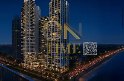 Apartment - 1 Bedroom - 2 Bathrooms for sale in Ajman Corniche Residences - Ajman Corniche Road - Ajman