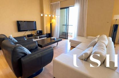 Apartment - 3 Bedrooms - 4 Bathrooms for rent in Rimal 6 - Rimal - Jumeirah Beach Residence - Dubai