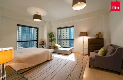 Apartment - 1 Bedroom - 2 Bathrooms for rent in Rimal 2 - Rimal - Jumeirah Beach Residence - Dubai