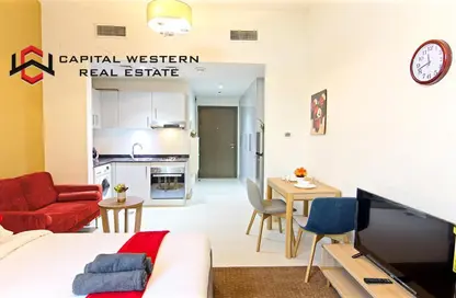 Apartment - Studio - 1 Bathroom for rent in Montrell - Al Furjan - Dubai