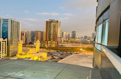 Apartment - 1 - 2 for sale in Beach Tower 1 - Al Khan Lagoon - Al Khan - Sharjah
