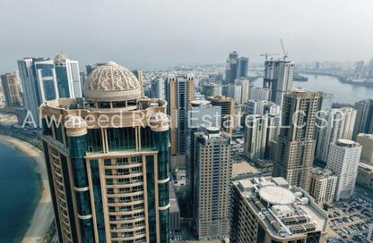 Apartment - 2 - 3 for rent in Al Waleed Tower - Al Qasba - Sharjah