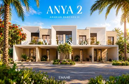 Townhouse - 4 - 4 for sale in Anya 2 - Anya - Arabian Ranches 3 - Dubai