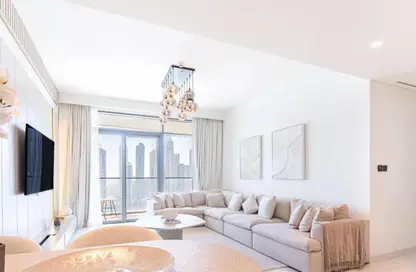 شقة - 2 غرف نوم - 2 حمامات للايجار في برج Marina Vista 2 - مارينا فيستا - إعمار بيتشفرونت - دبي هاربور - دبي