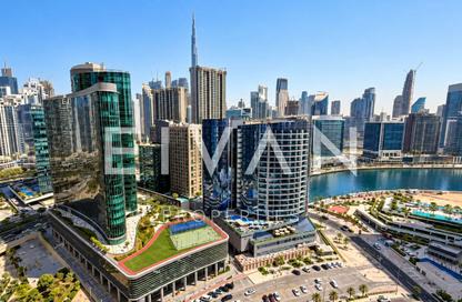 Apartment - Studio - 1 for rent in Peninsula Two - Peninsula - Business Bay - Dubai