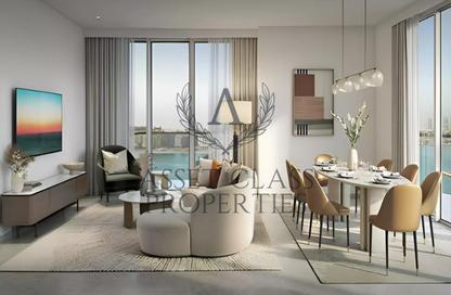 Apartment - 1 Bedroom - 1 Bathroom for sale in Seapoint - EMAAR Beachfront - Dubai Harbour - Dubai