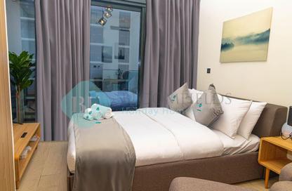 Apartment - Studio - 1 Bathroom for rent in Azizi Riviera 28 - Azizi Riviera - Meydan One - Meydan - Dubai