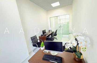 Office Space - Studio - 1 Bathroom for rent in Red Avenue - Al Garhoud - Dubai