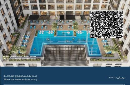 Apartment - Studio - 1 Bathroom for sale in Mawjan Tower - Ajman Corniche Road - Ajman