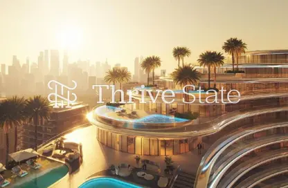 Apartment - 1 Bedroom - 2 Bathrooms for sale in Binghatti Aquarise - Business Bay - Dubai