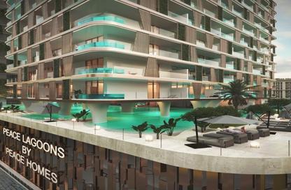 Apartment - 2 Bedrooms - 3 Bathrooms for sale in Peace Lagoons by Peace Homes - Dubai Land Residence Complex - Dubai