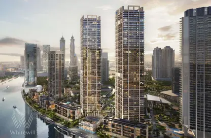 Apartment - Studio - 1 Bathroom for sale in Peninsula Four - Peninsula - Business Bay - Dubai