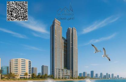 Apartment - 2 Bedrooms - 3 Bathrooms for sale in Mawjan Tower - Ajman Corniche Road - Ajman