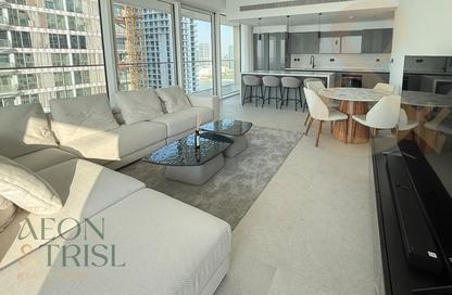 Apartment - 3 - 3 for rent in Grand Bleu Tower 1 - Grand Bleu - Emaar Beachfront - Dubai Harbour - Dubai