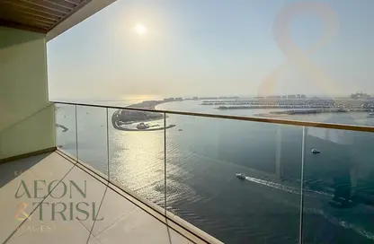 Apartment - 3 Bedrooms - 3 Bathrooms for rent in Grand Bleu Tower 1 - Grand Bleu - Emaar Beachfront - Dubai Harbour - Dubai