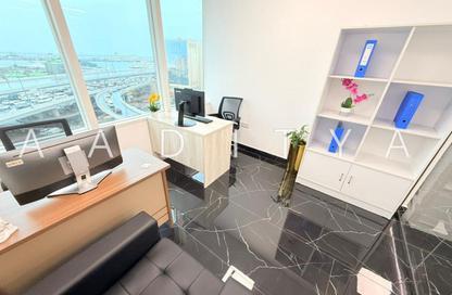 Office Space - Studio - 1 Bathroom for rent in Fatima Mohammad Ahmad Bin Suleiman Building - Al Raffa - Bur Dubai - Dubai