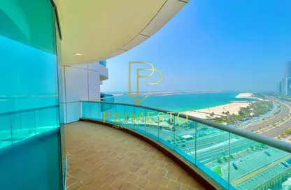Apartment - 3 Bedrooms - 5 Bathrooms for rent in Bel Ghailam Tower - Corniche Road - Abu Dhabi