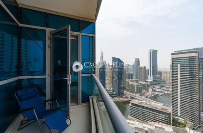 Apartment - 2 - 3 for rent in Bay Central Tower West - Bay Central - Dubai Marina - Dubai