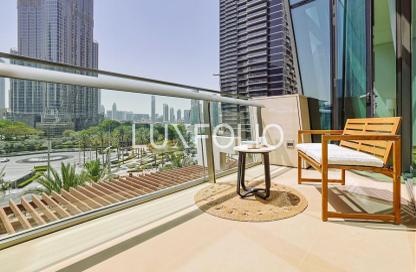 Apartment - 1 - 2 for rent in Burj Vista Tower 1 - Burj Vista - Downtown Dubai - Dubai