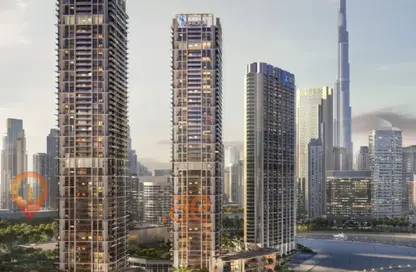 Apartment - 1 Bedroom - 2 Bathrooms for sale in Peninsula Four - Peninsula - Business Bay - Dubai