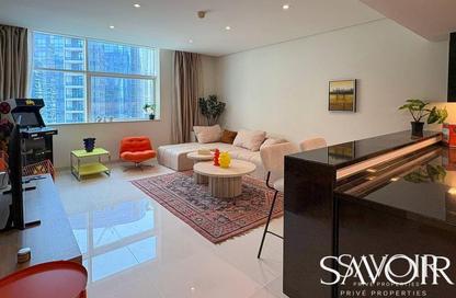 Apartment - 1 Bedroom - 2 Bathrooms for rent in Damac Maison Cour Jardin - Business Bay - Dubai