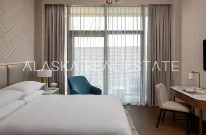 Apartment - 1 Bathroom for rent in Intercontinental Residences Business Bay - Business Bay - Dubai