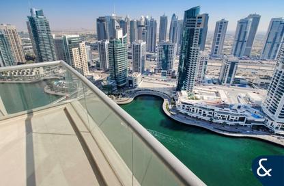 Apartment - 2 Bedrooms - 3 Bathrooms for rent in Bonaire Tower - Park Island - Dubai Marina - Dubai