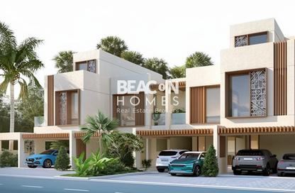 Townhouse - 4 - 4 for sale in Marbella - Damac Lagoons - Dubai