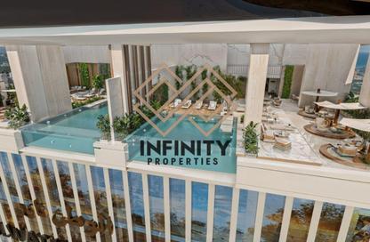 Apartment - 1 - 2 for sale in Al Watan Tower - Ajman Corniche Road - Ajman