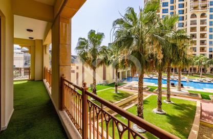 Apartment - 2 - 3 for rent in Marina Residences 2 - Marina Residences - Palm Jumeirah - Dubai