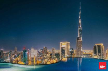 Apartment - 2 - 3 for sale in Paramount Tower Hotel  and  Residences - Business Bay - Dubai