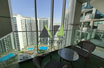 Apartment - Studio - 1 Bathroom for rent in Farhad Azizi Residence - Al Jaddaf - Dubai