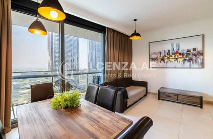 Apartment - 1 Bedroom - 2 Bathrooms for rent in Burj Vista Tower 1 - Burj Vista - Downtown Dubai - Dubai