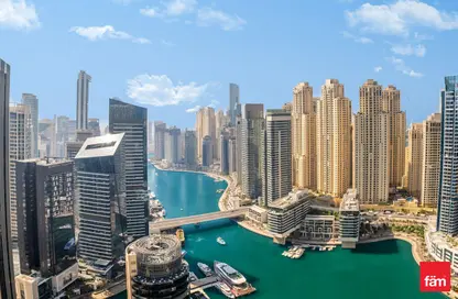 شقة - غرفة نوم - 2 حمامات للبيع في جي دبليو ماريوت هوتيل مارينا - دبي مارينا - دبي