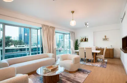 شقة - 2 غرف نوم - 2 حمامات للايجار في بالوما - مارينا بروموناد - دبي مارينا - دبي